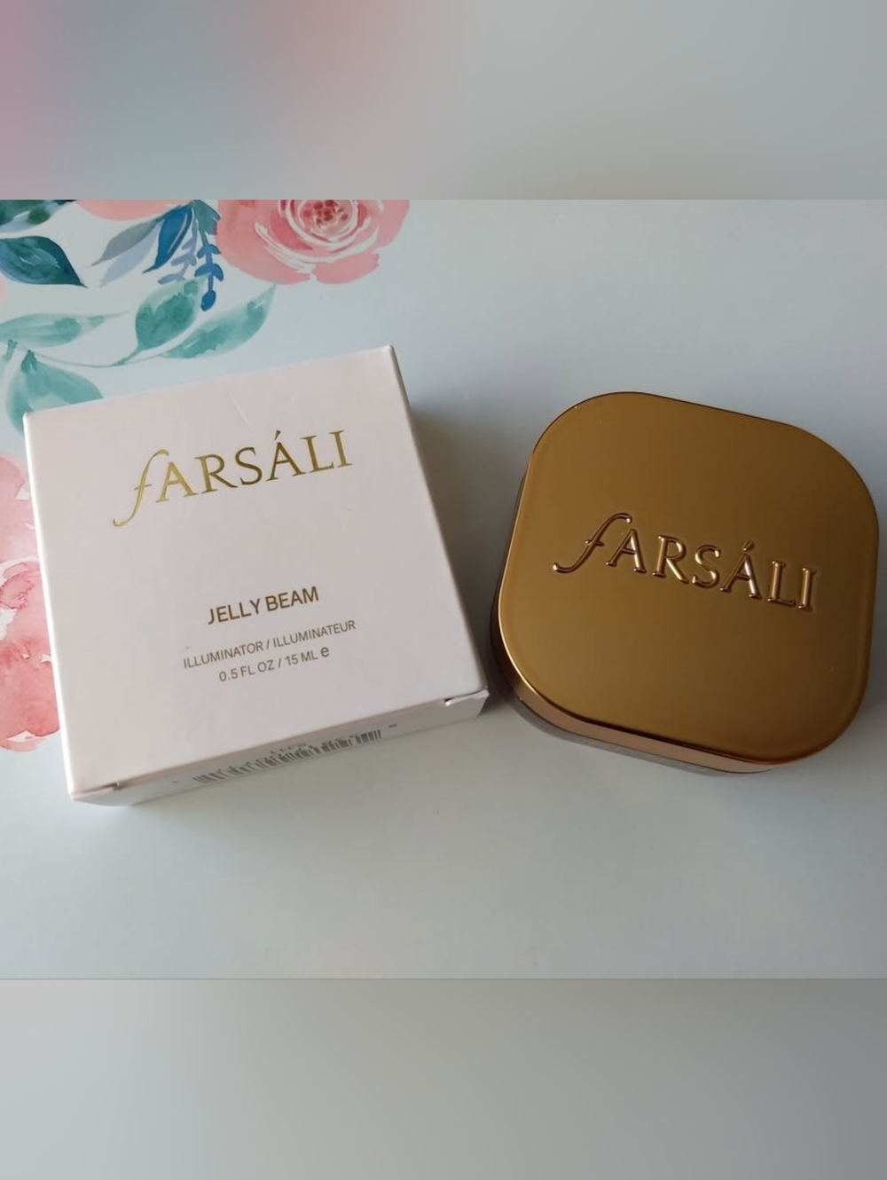 Farsali Makeup Jelly Beam Highlighter Illuminator In Glow Up